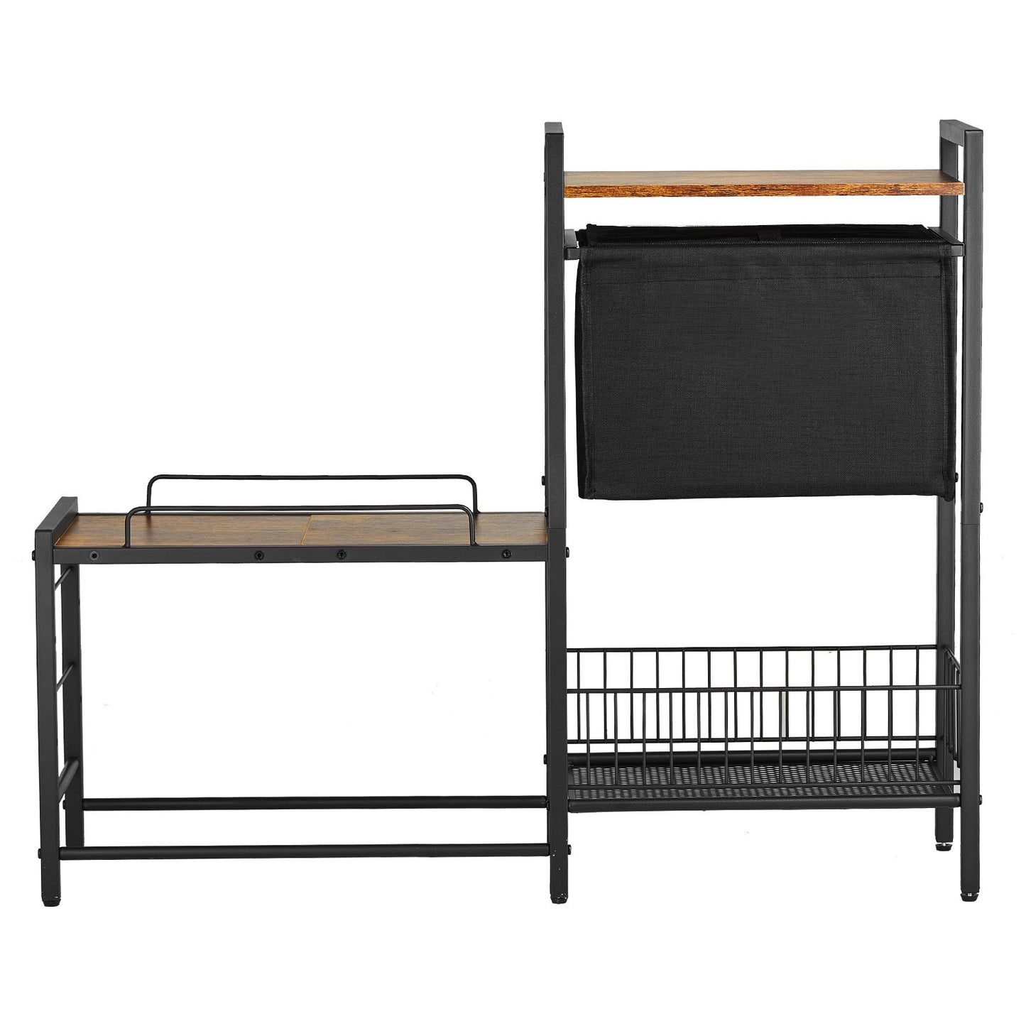 VEVOR Pet Feeding Station with Storage Dog Food & Toy Organizer Raised Dog Bowls